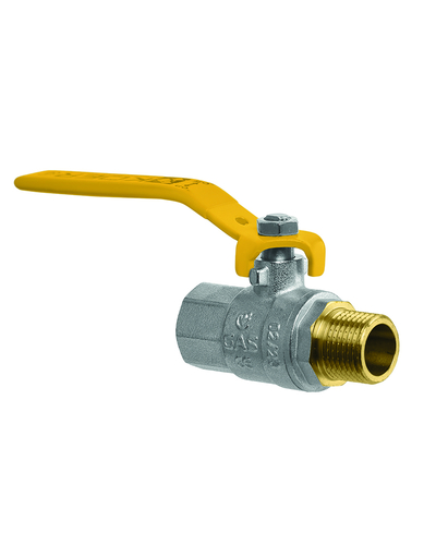 Кран кульовий Koer KG.205 - 3/4 FM ГШВ (газ) (KR4966)