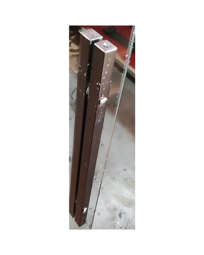 Шторки стеклянные на ванну раздвижные Koer SR BS06-120x150-TR-07 прозрачное стекло Easy Clean 6мм, графит (KR5947)