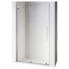 Двері у нішу Walk-In розсувні Koer SR SD07-120x200-R-TR-01 прозоре скло Easy Clean 8мм хром права (KR5773)