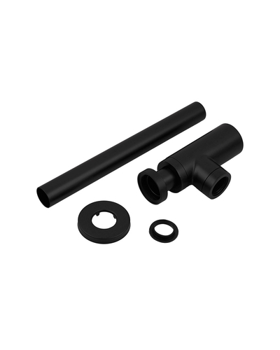 Сифон для умывальника Koer BT-01-05 1.1/4 черный (KR3410)