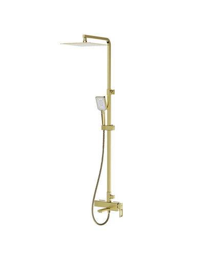 Душова система зі змішувачем Koer KB-56009-12 3 функціі (матове золото) (KR5989)