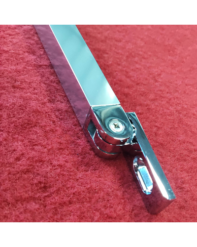 Боковая стенка для кабины Koer SR SW04-80x200-TR-01 прозрачное стекло Easy Clean 10мм, хром (KR5389)