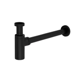 Сифон для умывальника Koer BT-01-05 1.1/4 черный (KR3410)