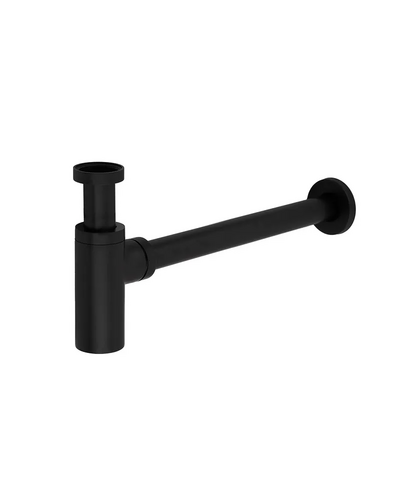 Сифон для умывальника Koer BT-01-05 1.1/4 черный (KR3410)