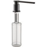 Дозатор для рідкого мила врізний Koer SDB-03-05 чорний (300 мл) (KR5633)