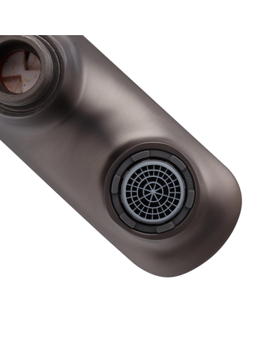 Змішувач для ванни з коротким виливом Koer KB-40028-07 графіт (KR5308)