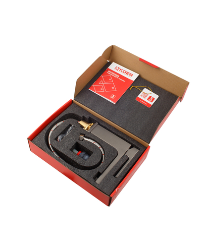 Змішувач для умивальника Koer KB-10009-07 (графіт) (KR5976)