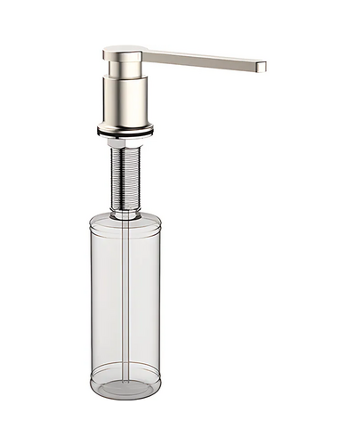 Дозатор для рідкого мила врізний Koer SDB-03-02 колір нерж.сталі (300 мл) (KR5632)