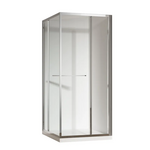 Душевая кабина без поддона Koer SR SC09-90x90x200-L-TR-01 прозрачное стекло Easy Clean 6мм хром левая (KR5683)