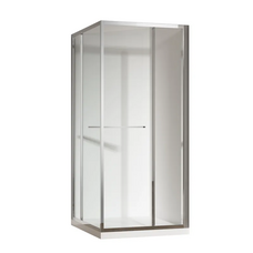 Душова кабіна без піддону Koer SR SC09-90x90x200-L-TR-01 прозоре скло Easy Clean 6мм хром ліва (KR5683)