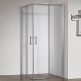 Душевая кабина без поддона Koer SR SC03-90x90x200-TR-02 прозрачное стекло Easy Clean 6мм SS Color (KR5680)