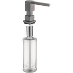 Дозатор для рідкого мила врізний Koer SDB-02-07 графіт (300 мл) (KR5631)