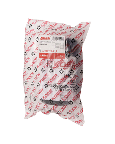 Муфта зажимная соединительная Koer KCI.C06 - 1/2"x19,7-21,8 (KR5904)