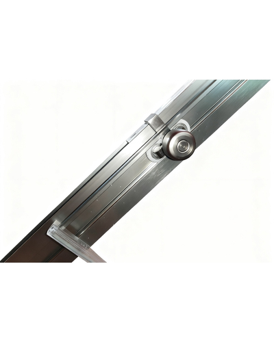 Шторки стеклянные на ванну раздвижные Koer SR BS06-120x150-TR-07 прозрачное стекло Easy Clean 6мм, графит (KR5947)
