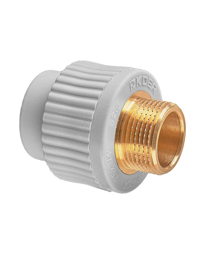 Муфта НР Koer K0097.PRO.WN - 25х3/4М PPR (KR6226)