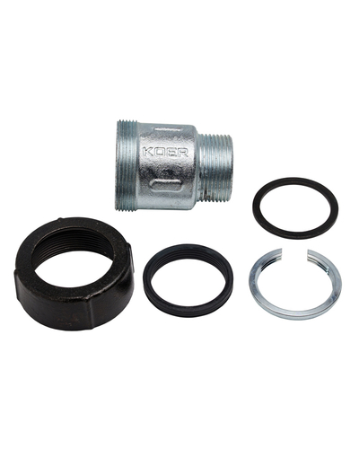 Муфта зажимная с наружной резьбой Koer KCI.C08M - 3/4"Мx24,6-27,3 (KR5906)