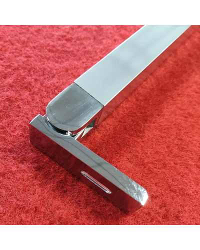 Боковая стенка для кабины Koer SR SW04-80x200-TR-01 прозрачное стекло Easy Clean 10мм, хром (KR5389)