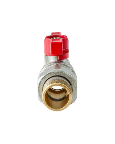 Кран с американкой Koer Extreme KE.227-20 - 3/4" ручка "бабочка" красная (KR5766) Кран с американкой Koer Extreme KE.227-20 - 3/4" ручка "бабочка" красная (KR5766)
