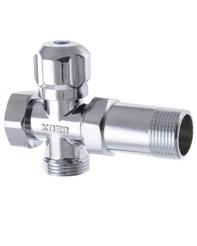 Кран триходовий 3/4x3/4x3/4 Koer KR.521 (KR0148)