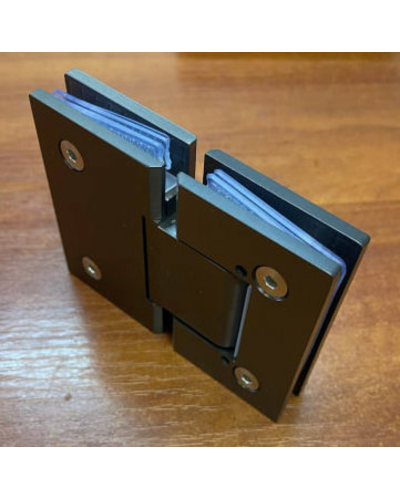 Двері в нішу Koer SR SD04-120x200-TR-07 прозоре скло Easy Clean 10мм, графіт (KR5388)