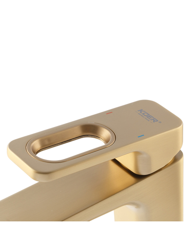 Смеситель для умывальника Koer KB-10031-12 (матового золота) (KR5973)