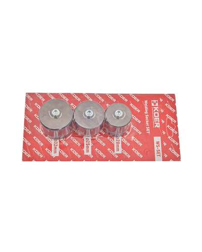 Комплект насадок KOER WS-SET для паяльника PPR (кол. синій) 20мм,25мм,32мм (KR5821)