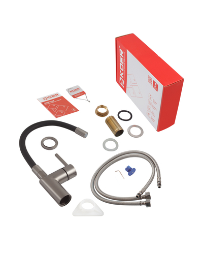 Смеситель для кухни Koer KB-70029-07 Цвет графит (KR5500)