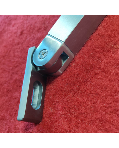 Двері в нішу Koer SR SD04-120x200-TR-07 прозоре скло Easy Clean 10мм, графіт (KR5388)