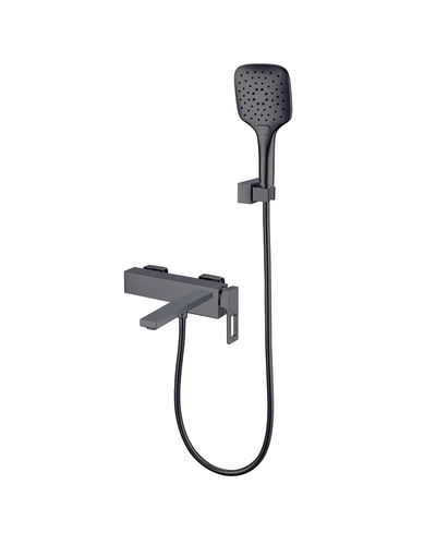 Змішувач для ванни з коротким виливом Koer KB-41009-07 (графіт) (KR5986)
