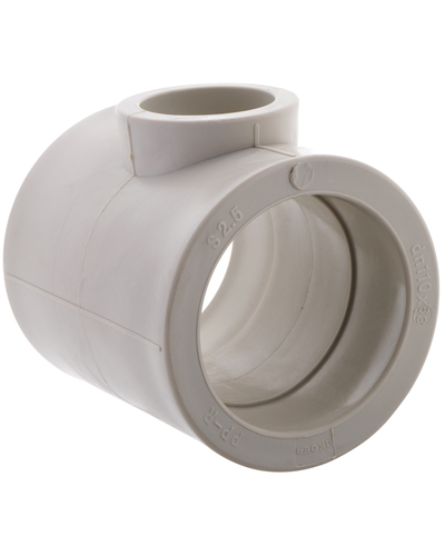 Тройник редукционный 110x63x110 PPR Koer K0228.PRO (KP2593)