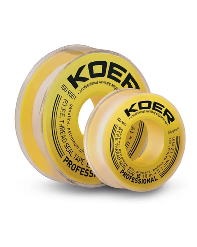 ФУМ стрічка для газу Koer ST-12 10M * 0.1mm * 12mm (KR2809)