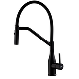 Змішувач для кухні Koer KI-70026-05 з чорним силіконовим виливом (KR5210)