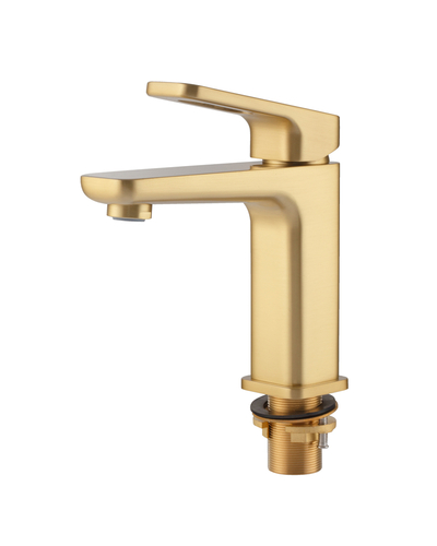 Смеситель для умывальника Koer KB-10031-12 (матового золота) (KR5973)