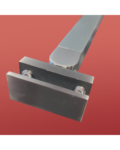 Двері в нішу Koer SR SD04-120x200-TR-07 прозоре скло Easy Clean 10мм, графіт (KR5388)