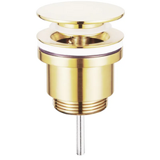 Донний клапан для раковини Koer PW-11-12 1.1/4 універсальний Click-Clack золото мат (KR5794)