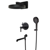 Вбудована душова система Koer KB-66029-05 3 функції чорний (KR5492)