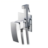 Смеситель для гигиенического душа Koer KB-23007-04 (Цвет хром+белый) (KR5162)