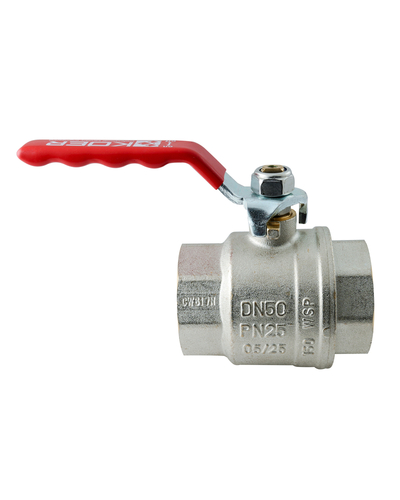 Кран шаровой ГГВ Koer Extreme KE.214-50 - 2" FF ручка "рычаг" красная (KR5749)