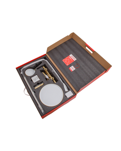 Душевая система со смесителем Koer KB-56029-12 3 функции золото (KR5503)