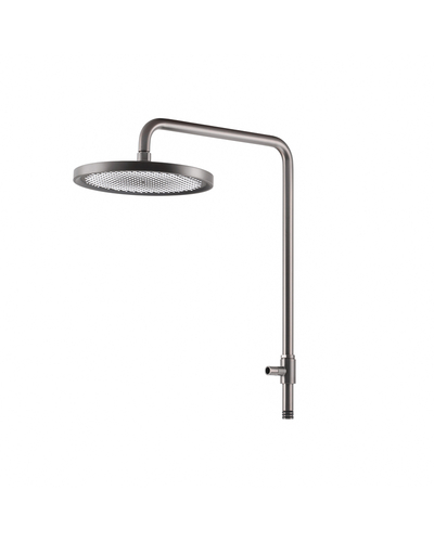 Душевая система с термостатом Koer KB-57029-07 3 функции графит (KR5498)