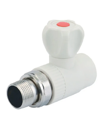 Кран радиаторный 20x1/2 прямой PPR Koer K0159.PRO (KP0204)