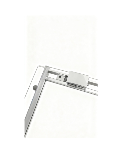Душова кабіна без піддону Koer SR SC10-90x90x195-TR-01 прозоре скло Easy Clean 6мм, хром (KR5942)