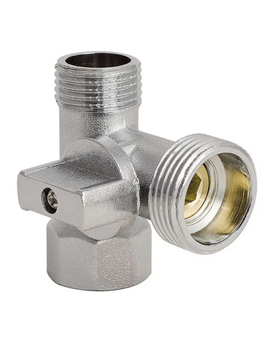 Кран триходовий 1/2Mx3/4Mx1/2F Koer KR.515 (KR0103)