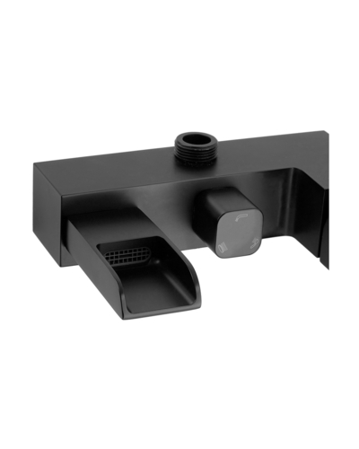 Душевая система со смесителем водопад Koer KB-58007-05 (Цвет черный) (KR3463)