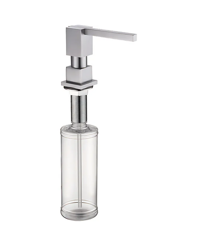 Дозатор для рідкого мила врізний Koer SDB-02-02 колір нерж.сталі (300 мл) (KR5629)