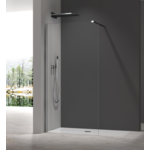 Душевая перегородка Koer SR SP01-90x200-TR-01 Walk-In прозрачное стекло Easy Clean 8мм хром (KR5392)