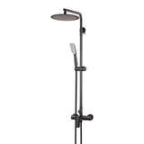 Душевая система со смесителем Koer KB-52028-05, 2 функции чёрный мат (KR5310)