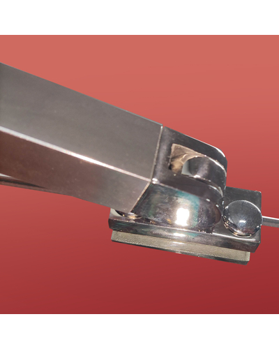 Боковая стенка для кабины Koer SR SW04-80x200-TR-01 прозрачное стекло Easy Clean 10мм, хром (KR5389)