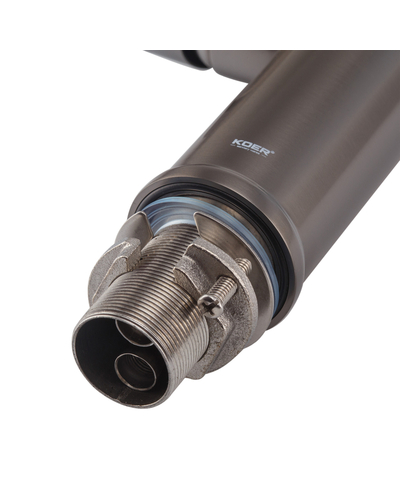 Смеситель для кухни KOER KI-70034-07 из нерж. стали SUS304 графит (KR5810)