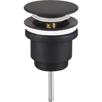 Донний клапан для раковини Koer PW-11-05 1.1/4 універсальний Click-Clack чорний мат (KR5795)